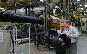 Ohio congressman tours ADS pipe manufacturing plant