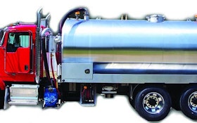 Vacuum Trucks - 4,000-gallon vacuum truck