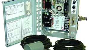 Level Controls - Clarus Environmental timed-dose control panel