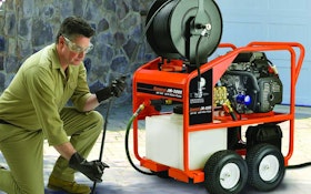 Jetting - Water jet drain cleaner