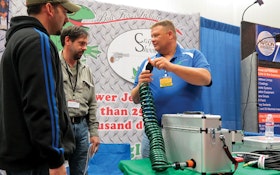 Creator of the Bull Frog Industries suitcase jetter says that good things come in small packages