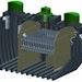 Septic Tanks (Poly, Concrete, Fiberglass) - Jet Inc. J-500-800PLT plastic tank