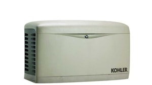 Kohler air-cooled, three-phase generator