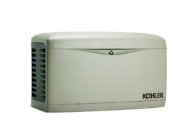 Kohler air-cooled, three-phase generator