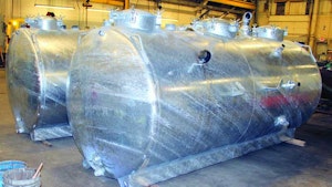Accessories - Hot-dip galvanized vacuum tank